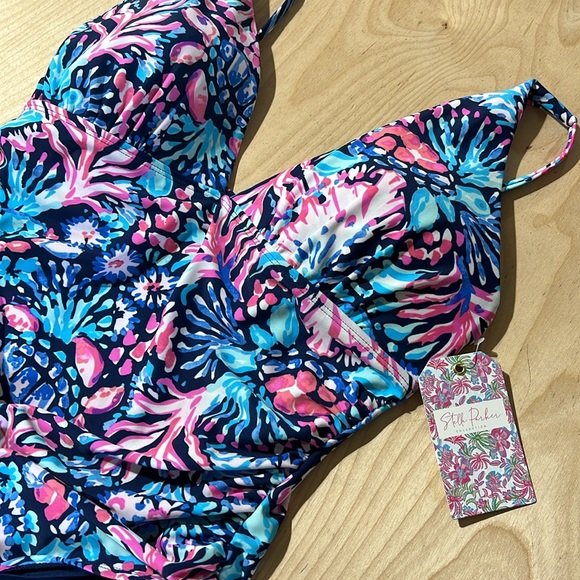 NWT Stella Parker one piece swimsuit size small - Picture 2 of 6
